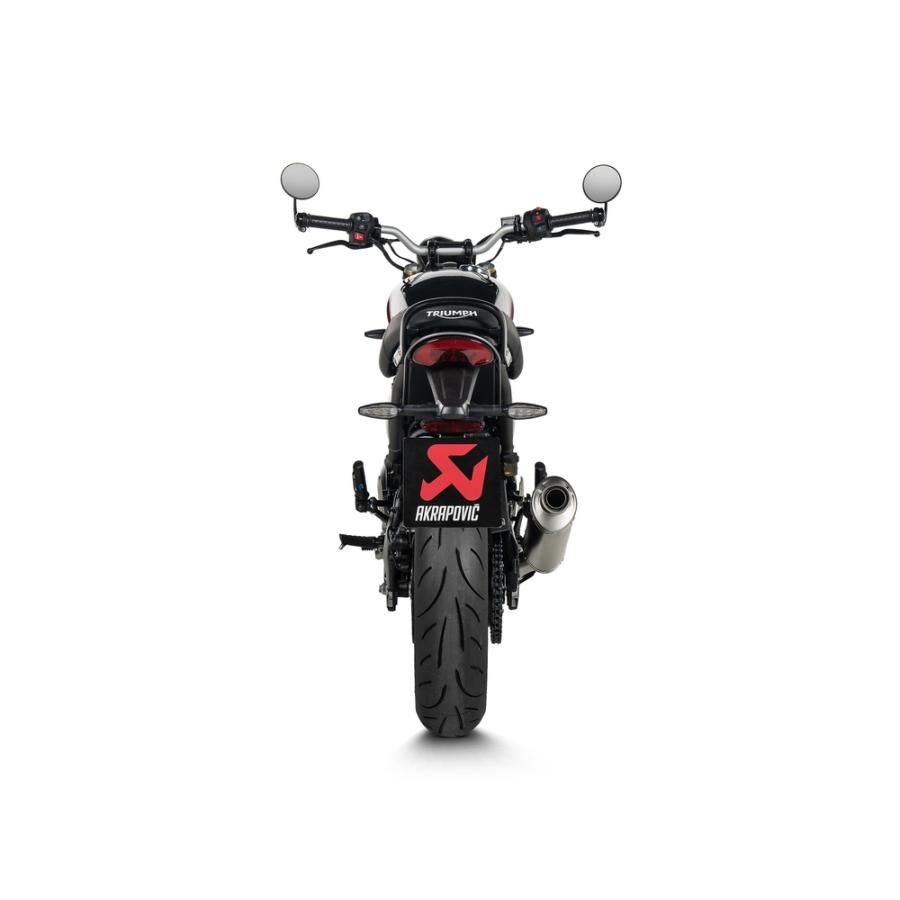 AKRAPOVIC SCRAMBLER 400X SPEED 400 SLIP ON LINE チタン JMCA認証 