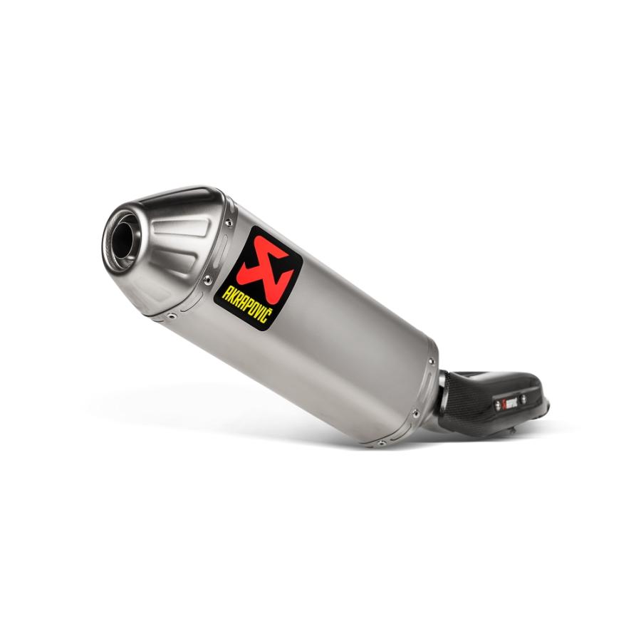 AKRAPOVIC TENERE700 SLIP ON LINE チタン JMCA認証マフラー S-Y7SO2