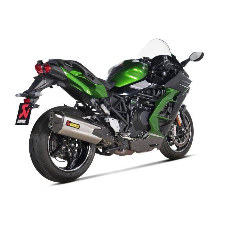 AKRAPOVIC Ninja H2 SX Z SE SLIP ON LINE チタン 触媒付 JMCA認証