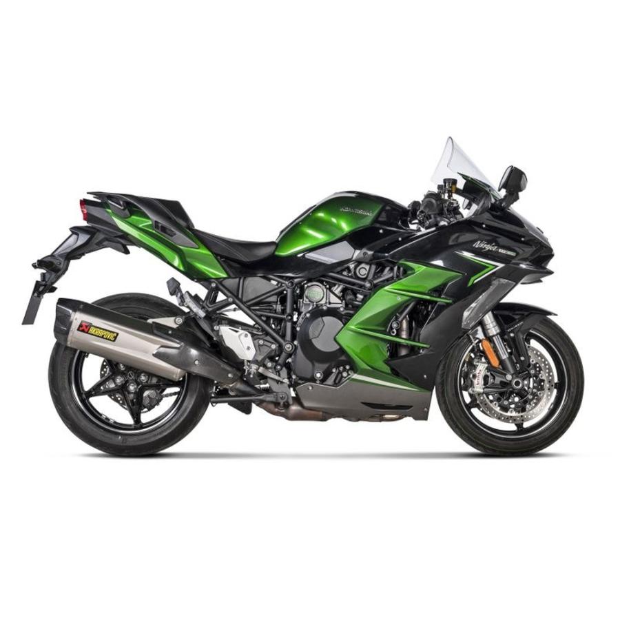 AKRAPOVIC Ninja H2 SX Z SE SLIP ON LINE チタン 触媒付 JMCA認証
