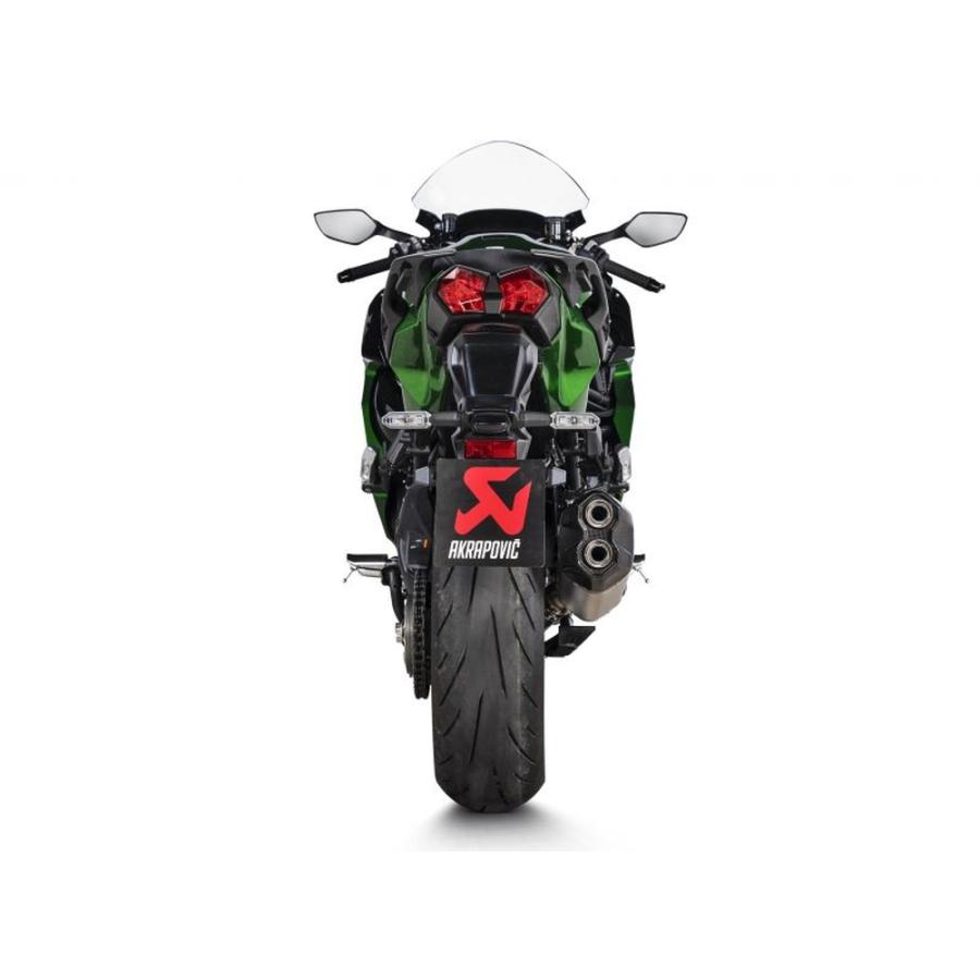 AKRAPOVIC Ninja H2 SX Z SE SLIP ON LINE チタン 触媒付 JMCA認証