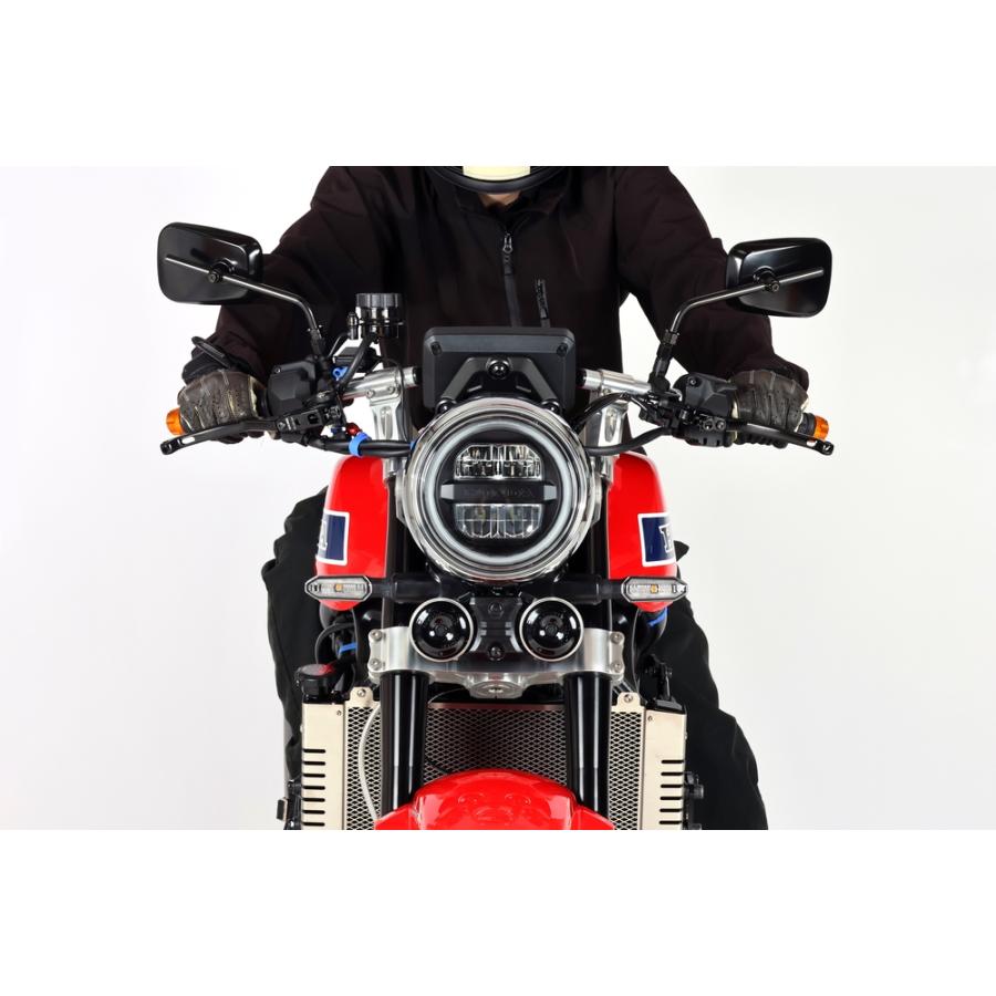 ACTIVE CB1000F コンバーチブルステムキット シルバー(セパハン仕様) 13610014の画像