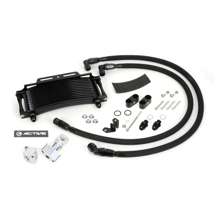ACTIVE Z1000MK? Z1 Z2 Z750FX-? オイルクーラーキット (上廻し後ろ