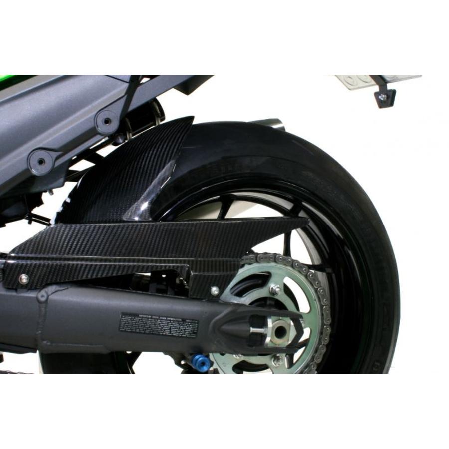 NEXRAY ZX-14R/ABS/HIGH GRADE ZZR1400/ABS リアフェンダー TYPE-3（190/55サイズ対応） スモークブラック 31870118の画像
