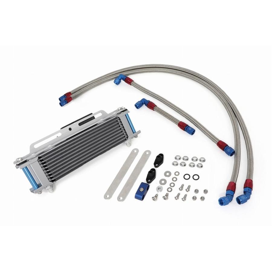 専用 ACTIVE ZEPHYR400/400χ オイルクーラーキット (サイド廻し) ストレート