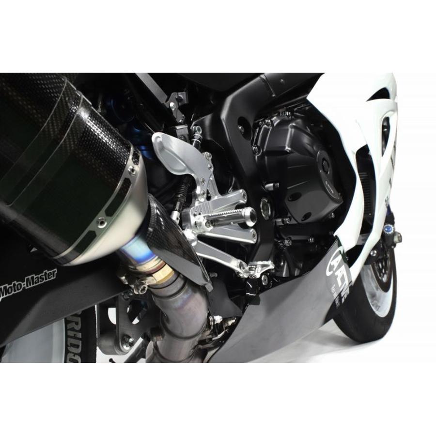 GALE SPEED GSX-R1000R/ABS Elaborate フットコントロールキット シルバー(シフター付) FCK5001S_1