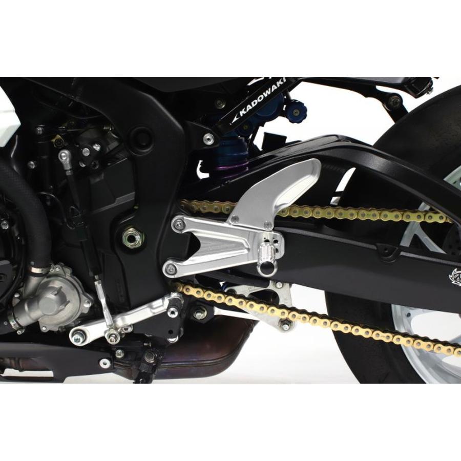 GALE SPEED GSX-R1000R/ABS Elaborate フットコントロールキット シルバー(シフター付) FCK5001S_4