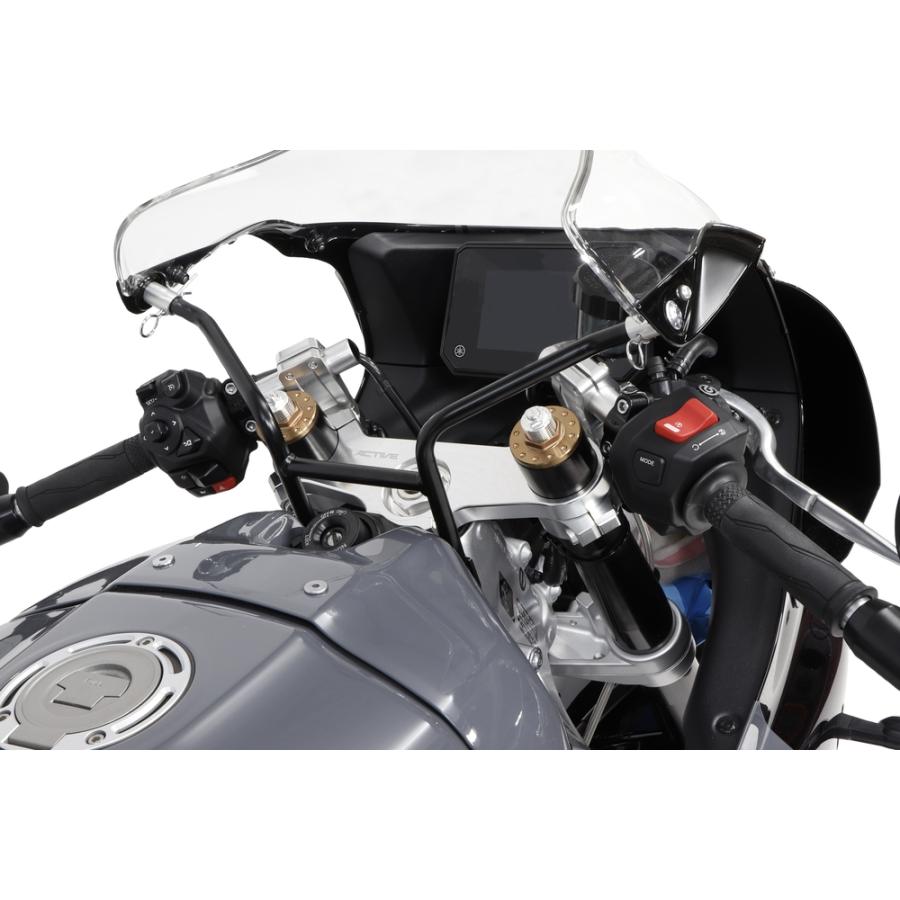 専用 ACTIVE XSR900GP セパレートハンドル&トップブリッジセット シルバー