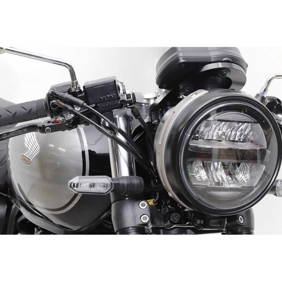 153GARAGE GB350 GB350S セパレートハンドル\u0026トップブリッジセット シルバー 15311101Sの画像