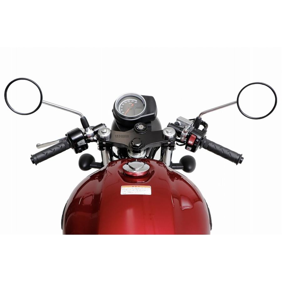 153GARAGE GB350 GB350S セパレートハンドル\u0026トップブリッジセット シルバー 15311101Sの画像