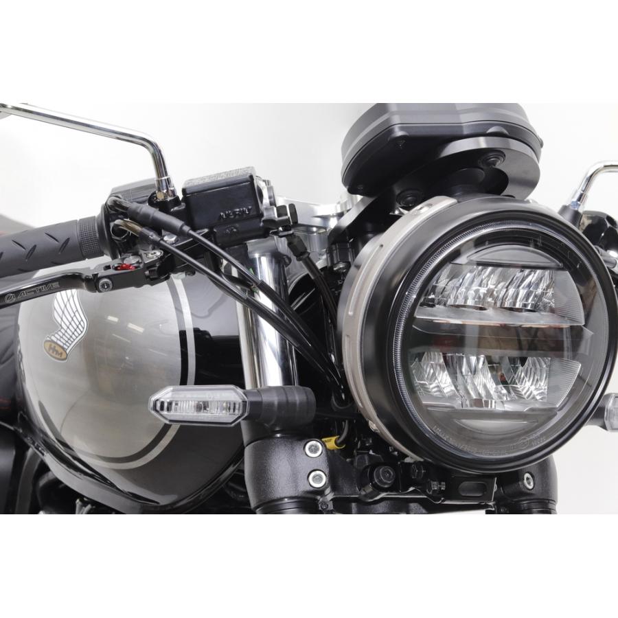 153GARAGE GB350 GB350S セパレートハンドル\u0026トップブリッジセット シルバー 15311103Sの画像