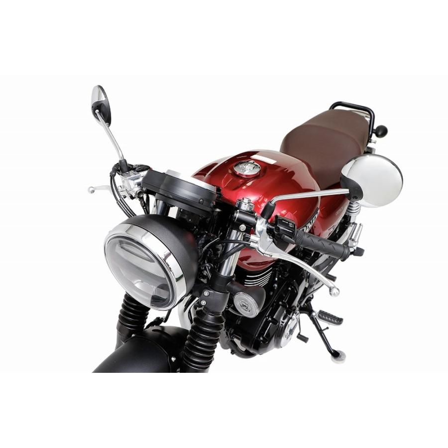 153GARAGE GB350 GB350S セパレートハンドル\u0026トップブリッジセット ブラック 15311101Bの画像