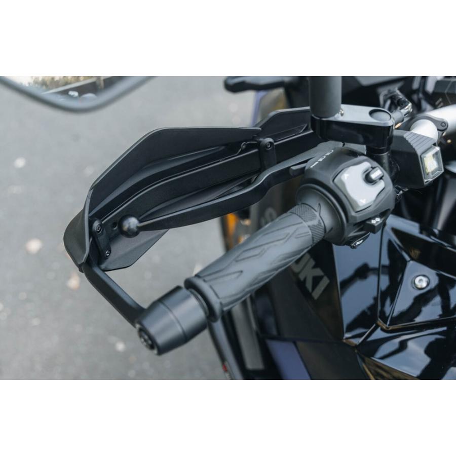 SW-MOTECH BMW R12/nineT ADVENTUREハンドガードキット ブラック (2点