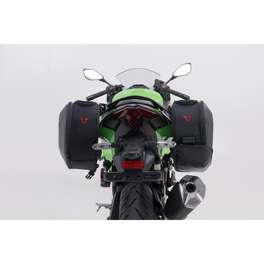 SW-MOTECH Ninja 500 SE Z500 PRO BLAZE サドルバッグセット ハイ