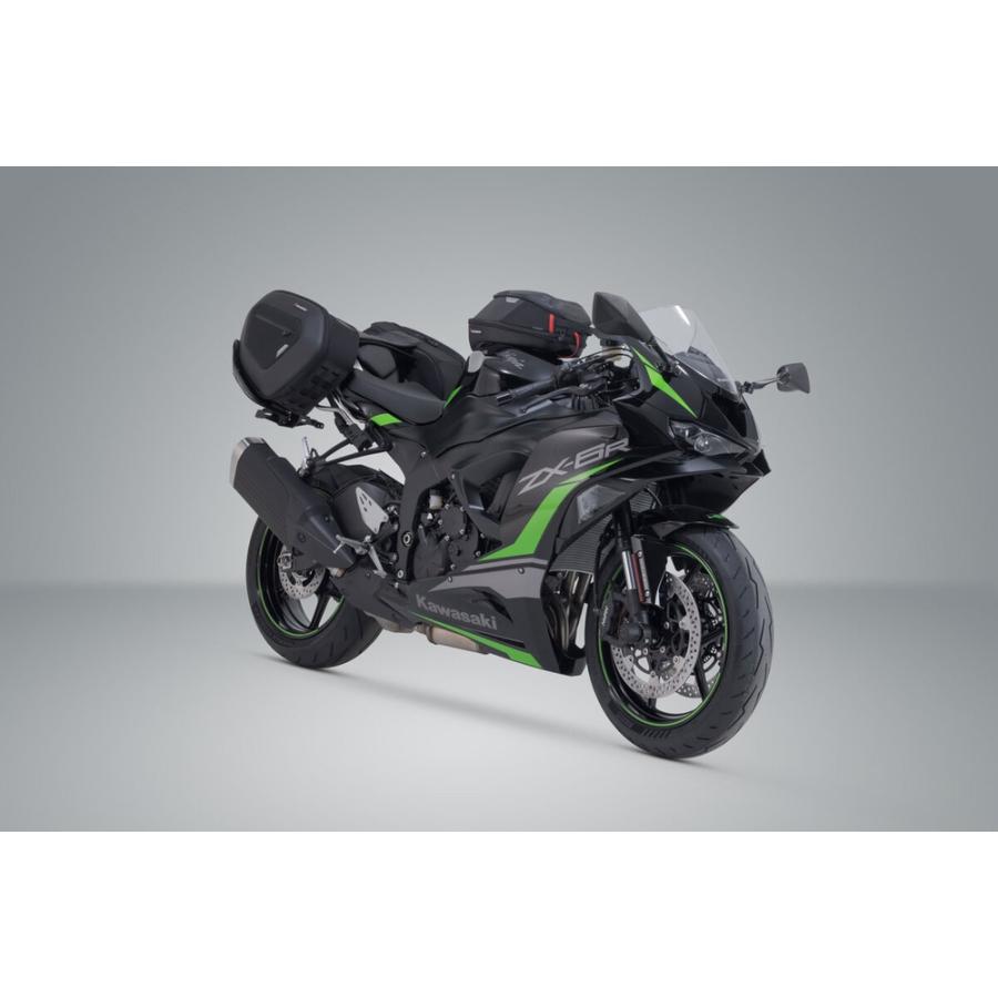 SW-MOTECH ZX-6R Ninja ZX-4RR PRO BLAZE サドルバッグセット ハイ