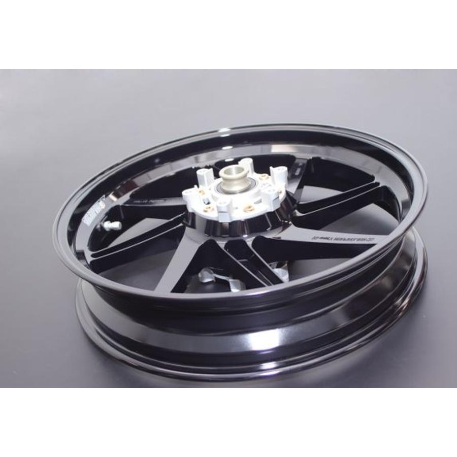 専用 SEVENTEEN GALE SPEED ZX-12R アルミ鍛造ホイール (TYPE-E) F 350-17 グロス