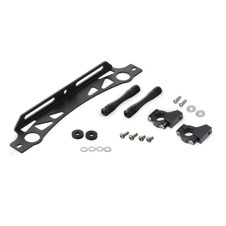 EARL'S Z400FX ラウンドオイルクーラーステーセット 9-10R ブラック