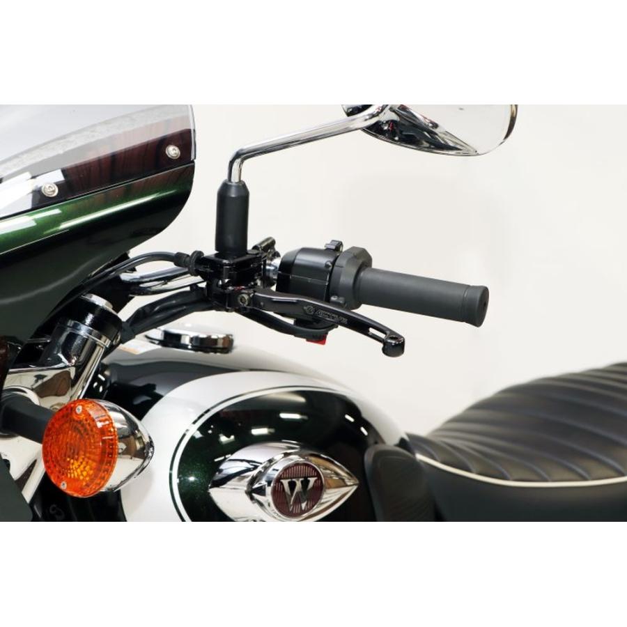 ACTIVE MEGURO K3 W800/CAFE/STREET ZEPHYR750 STFクラッチレバー ブラック 12071107 |  | 01