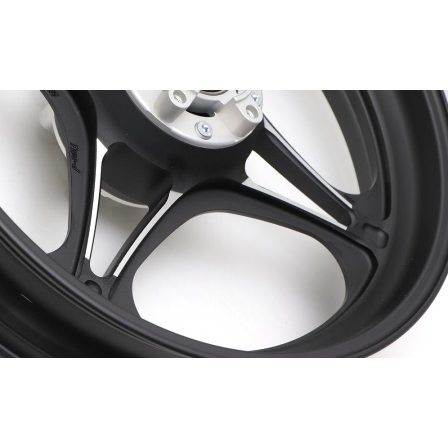 GALE SPEED CB1100RS ABS アルミ鍛造ホイール (TYPE-J) F 350-17 コントラスト(ブラックアルマイト) 29517069の画像