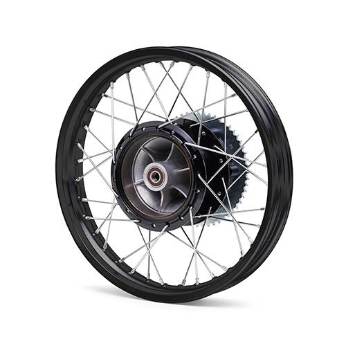 ワイズギア YAMAHA SR400 リアホイールASSY（ブラック） Q5K-YSK-164