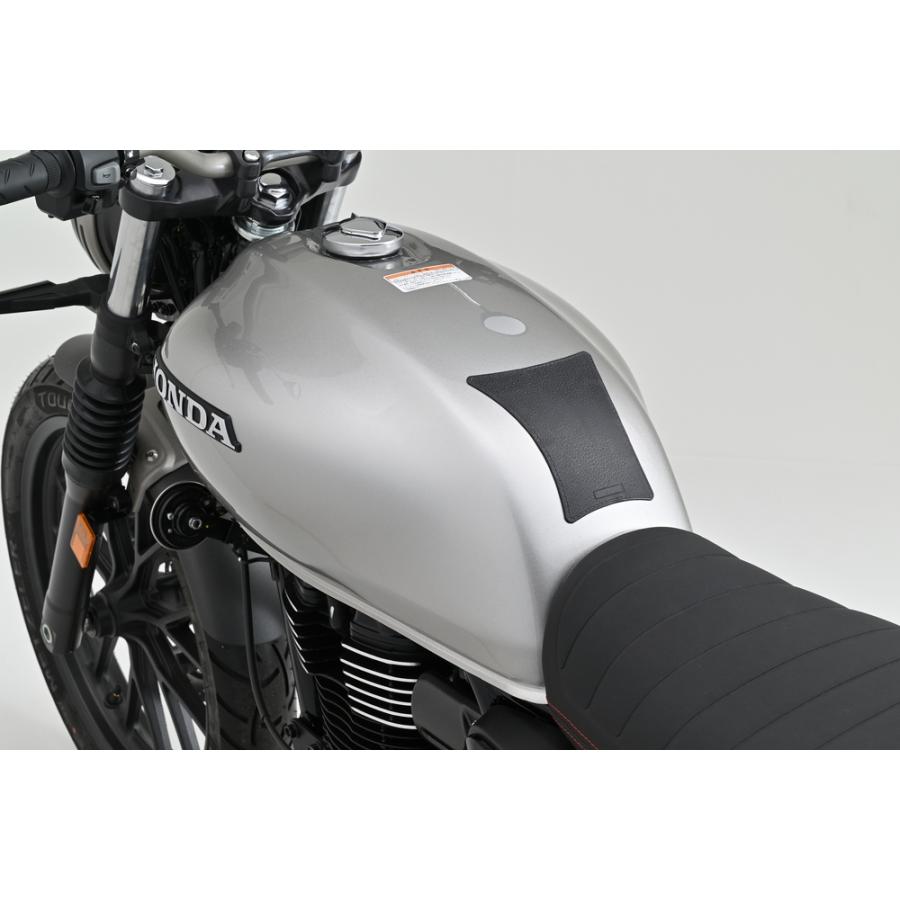 DAYTONA タンクパッド（軟質エンブレム） レザー調 / シェイプ