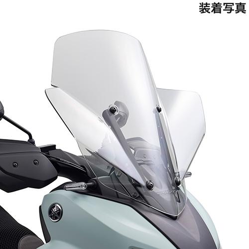 トリシティ　ハイスクリーン タイプ1 ロングスクリーン ワイズギア YAMAHA トリシティ ハイスクリーン Q5K-YSK-162-R01