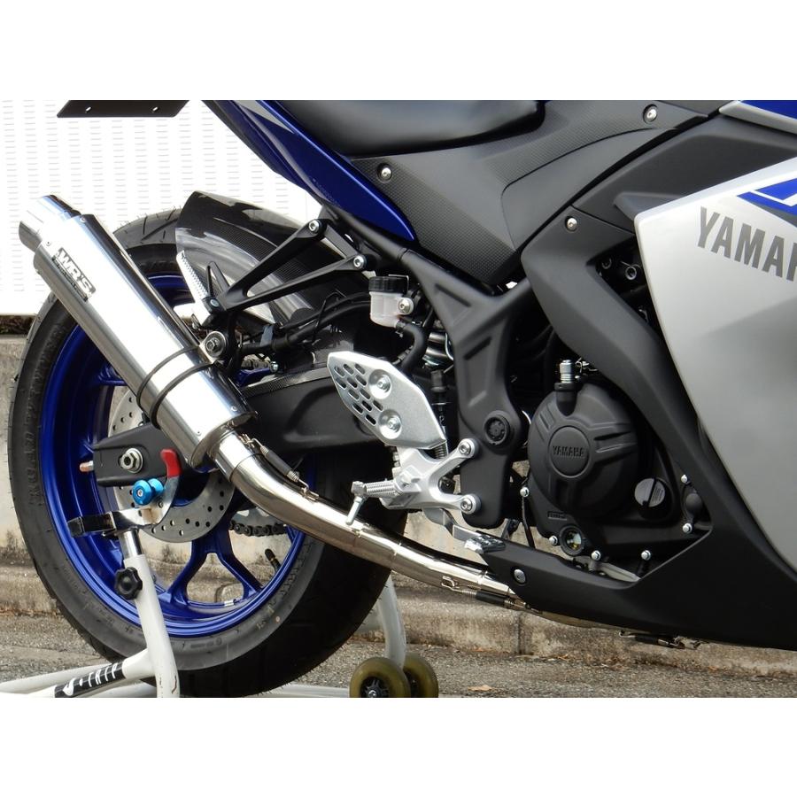 WR'S YZF-R25/ MT-25 フルエキゾースト ラウンド・ステンレスサイレンサー JMCA LA2250JM |  | 02