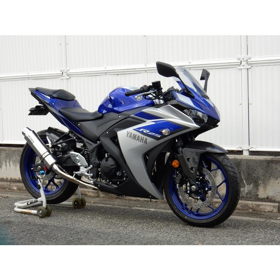 WR'S YZF-R25/ MT-25 フルエキゾースト ラウンド・ステンレスサイレンサー JMCA LA2250JM |  | 03