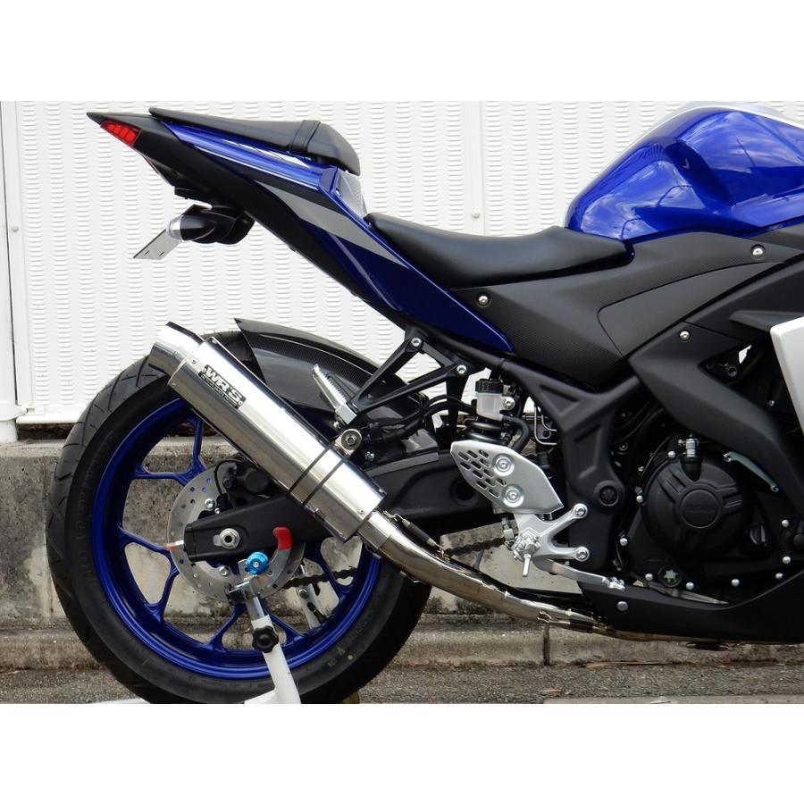 WR'S YZF-R25/ MT-25 フルエキゾースト ラウンド・ステンレスサイレンサー JMCA LA2250JM |  | 05