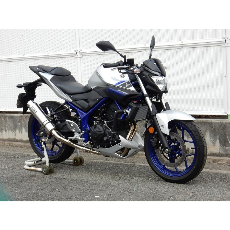 WR'S YZF-R25/ MT-25 フルエキゾースト ラウンド・ステンレスサイレンサー JMCA LA2250JM |  | 07