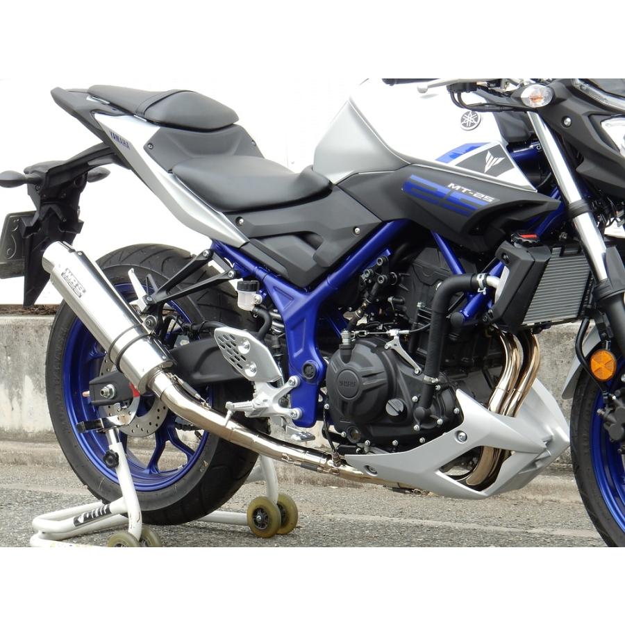 WR'S YZF-R25/ MT-25 フルエキゾースト ラウンド・ステンレスサイレンサー JMCA LA2250JM |  | 08