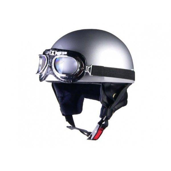 リード工業 CROSS CR-750 ゴーグル付きヴィンテージヘルメット : Parts