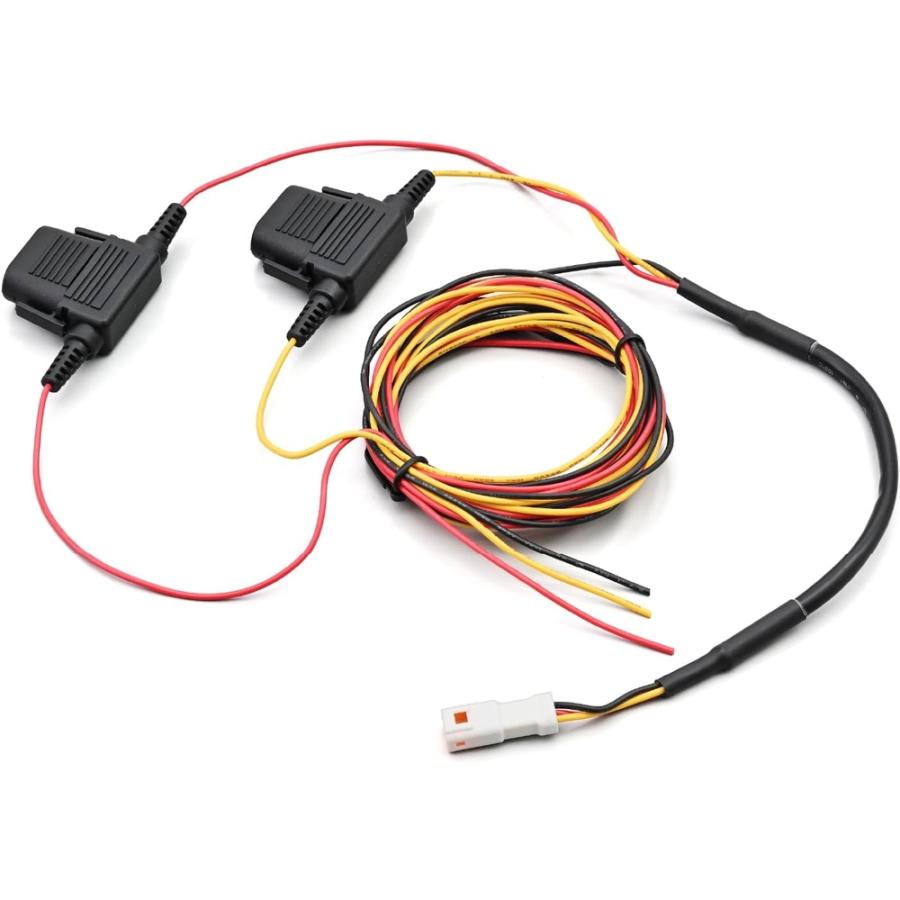 海辺 4点セット DAYTONA MiVue M820WD/M802WD 補修部品 電源ケーブル 40852 : Parts