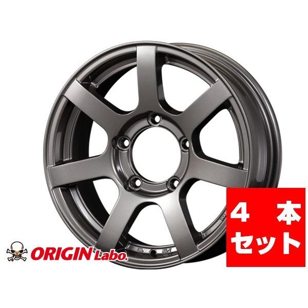 ジムニー 車輪 JB64 シ内鰓 JB74 JB23 JA11系 MUD-S7 16in 5.5J +20 ガンメタリック 4本仕掛ける ORIGIN Labo 開びゃく 科学研究所 カスタム 部分品 オフロード 自動車-車、バイク、自転車