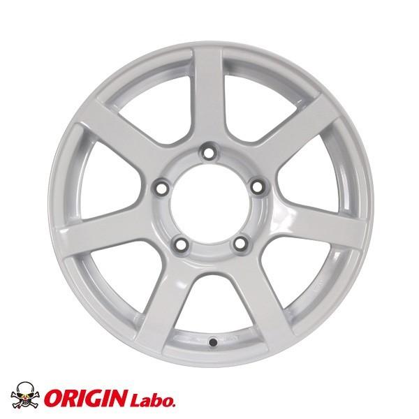 ジムニー ホイール JB64 シエラ JB74 JB23 JA11系 MUD-S7 Jimny 16インチ 5.5J +20 シャインホワイト 4本セット ORIGIN Labo オリジン ラボ カスタム パーツ |  | 02