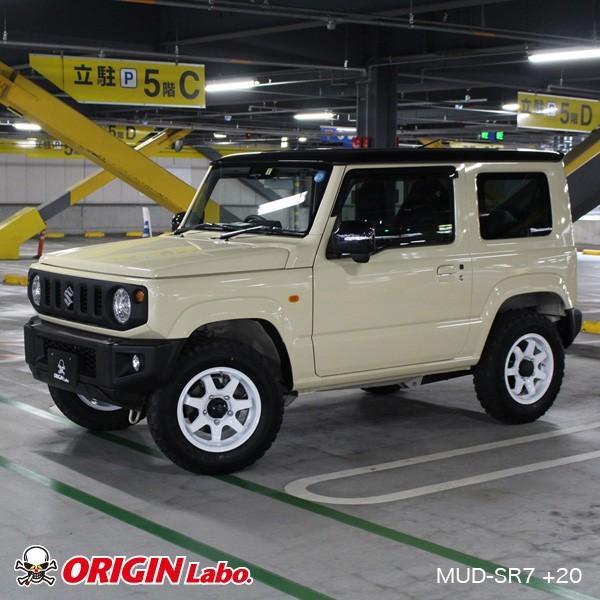 【新品未使用】MUD-SR7　16インチ ALL-TERRAIN 5本セット 楽天市場】ジムニー ホイール MUD-SR7 16インチ 5.5J -20 ガン