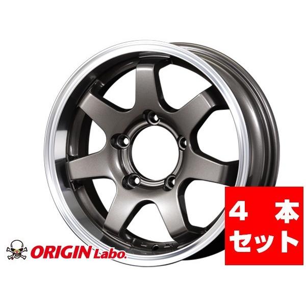 4本セット ジムニー ホイール MUD-SR7 16インチ 5.5J +20 ガン