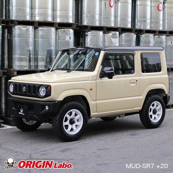 4本セット ジムニー ホイール MUD-SR7 16インチ 5.5J +20