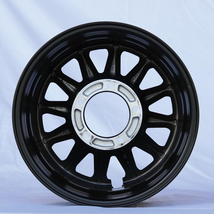 ジムニー ホイール JB64 シエラ JB74 JB23 JA11系 MUD-ZEUS Jimny 16インチ 5.5J +20 グロスブラック＆リムポリッシュ 4本セット ORIGIN Labo オリジン ラボ |  | 04