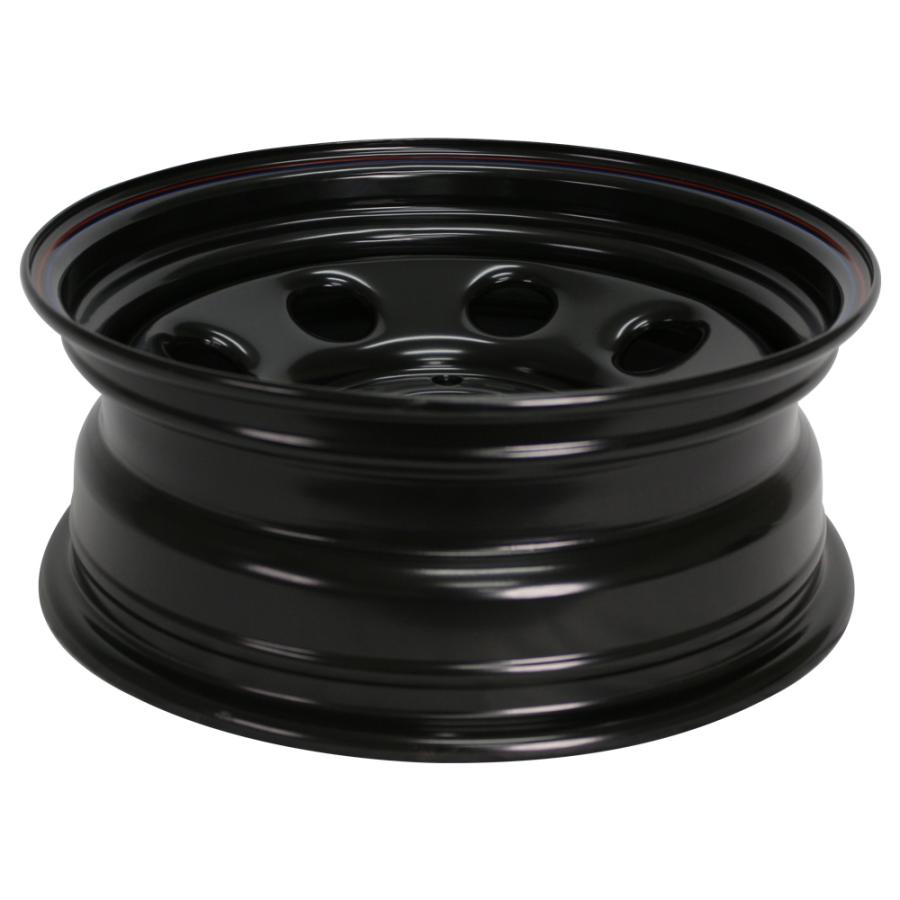 【1本組】ジムニー タイヤホイールセット (JB64 JB74 JB23 JA11系) まつど家 鉄八 16インチ×6.0J-20 ブラック×DUNLOP グラントレック MT2 700R16の画像