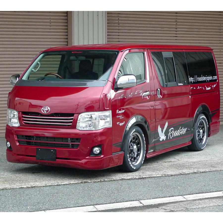 ハイエース 200系 エアロ 3点セット 標準ボディ 3型用 （リア 
