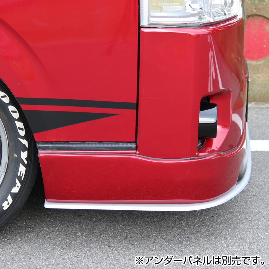 200ハイエース 3型用 LUX MODEL SP フロントハーフスポイラー 標準