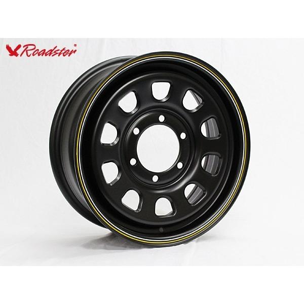 ハイエース 200系 ホイール 単品 DAYTONA-RS マットブラック 16インチ