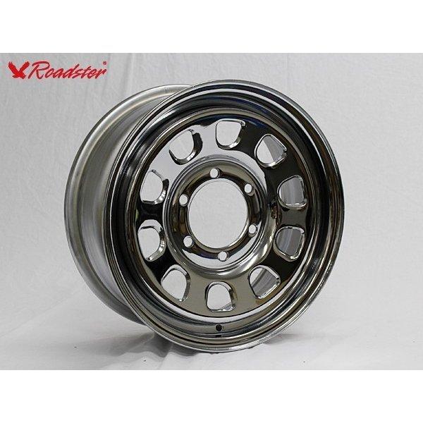 NV350キャラバン ホイール単品！ DAYTONA-RS クローム 16インチ×6.5