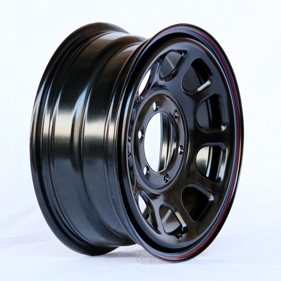 ハイエース 200系 ホイール単品 DAYTONA-RS NEO ブラック 16インチ×6.5