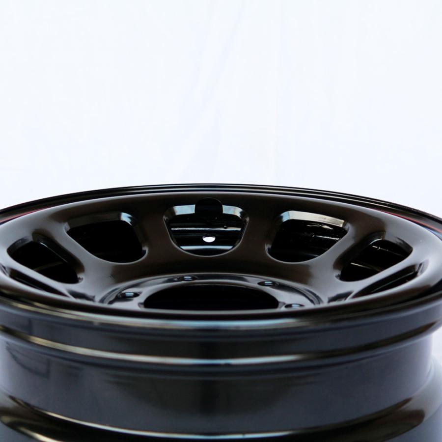 ハイエース 200系 ホイール単品 DAYTONA-RS NEO ブラック 16インチ×6.5