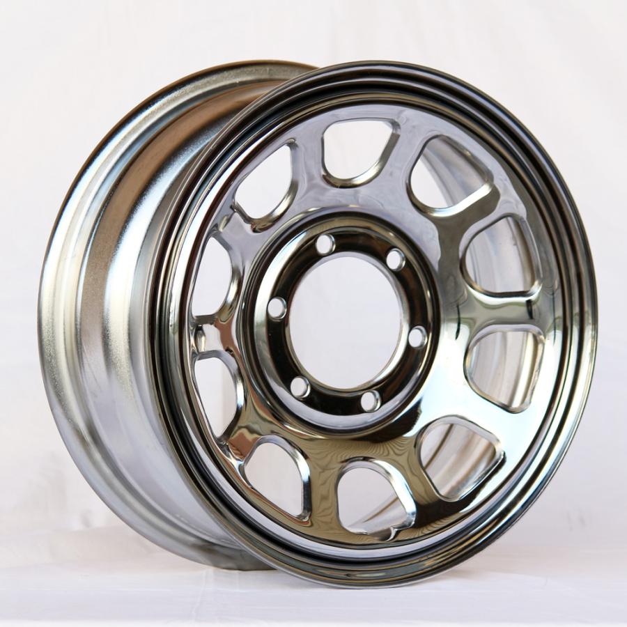 デイトナ16インチ6穴 トラスト usデイトナ Daytona 16インチ 6H139.7 7J +25 2本