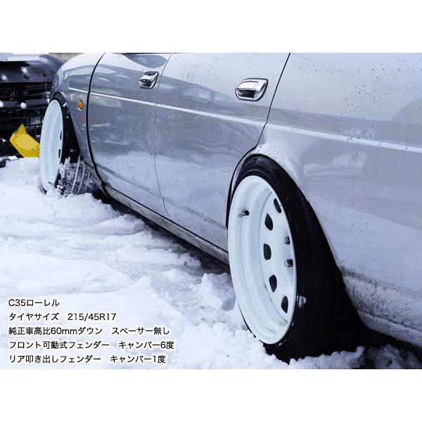 17インチ 鉄ちんホイール 極太 9J-10 5穴 PCD114.3 CB73.1 ドリ車