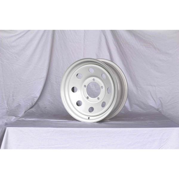 越谷16インチ 鉄チン6.5J クラウン 4本 PCD114.3 引取7000円 希少サイズ てっちん 鉄ちん 16インチ 6J OFF±0 5穴 PCD139.7 ホワイト