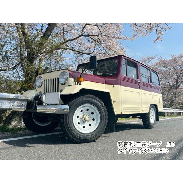 希少サイズ てっちん 鉄ちん 16インチ 6J OFF±0 5穴 PCD139.7 ホワイト